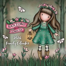 Gorjuss, Family Planner 2025 - 2026 - Art - Month To View