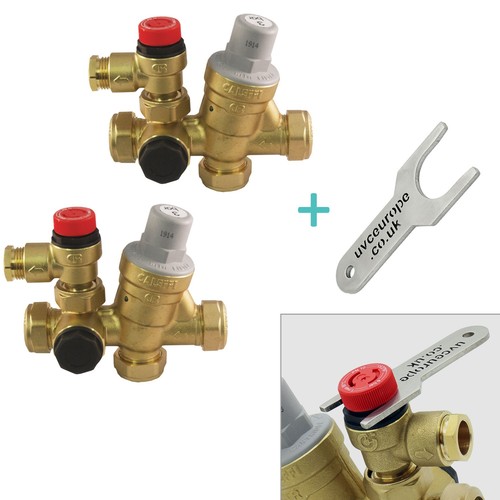 Caleffi 22mm inlet - 2,