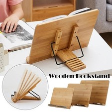 Wood Adjustable Book Stand