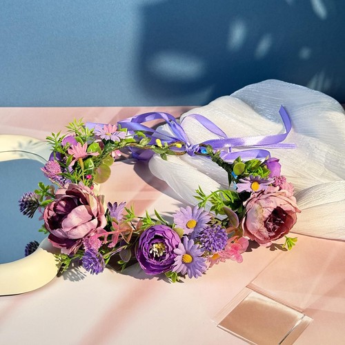 Yuruyi floral crown - floral,