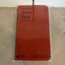 PLOTTER Refill Memo Pad 5mm Dot Grid 80 Sheets Mini size - In Hand & Brand New