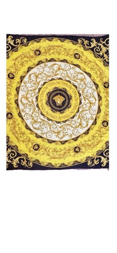 New versace silk scarf - silk, xl