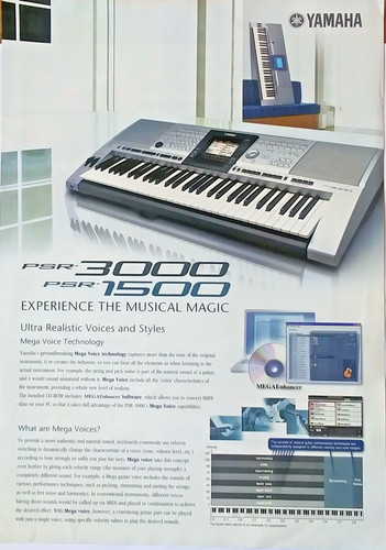 Original yamaha brochure for - yamaha,