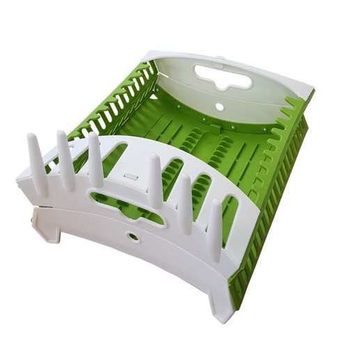 Folding dish drainer drying - dish,