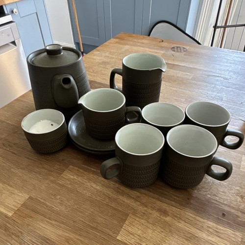 Denby chevron mixed lot - chevron,