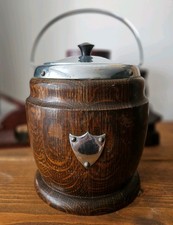 1950s Vintage Oak Ice Bucket