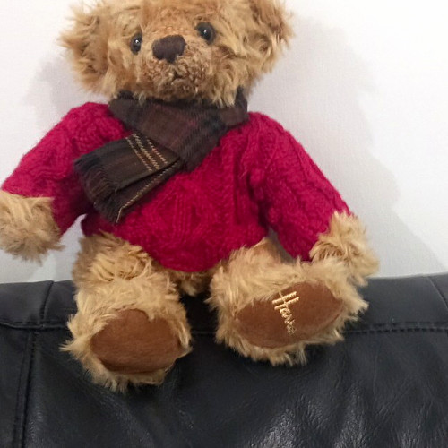 Harrods beige plush christmas - harrods,