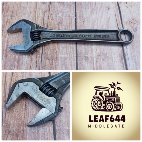Bahco adjustable wrench - bahco, 6"