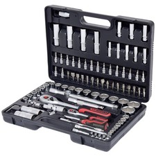 KS Tools 1/4"+1/2" Socket Set