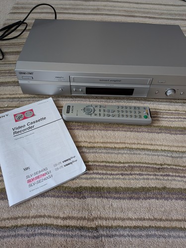 Sony slv se740g vhs video - slv-se740g,