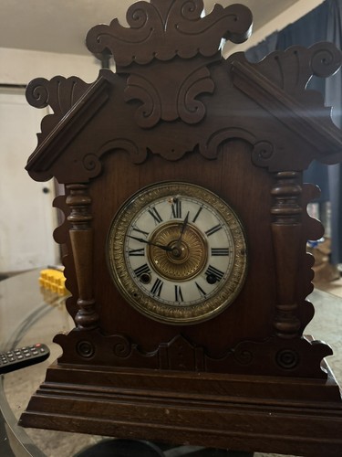 1882 mantle clock - mantle,