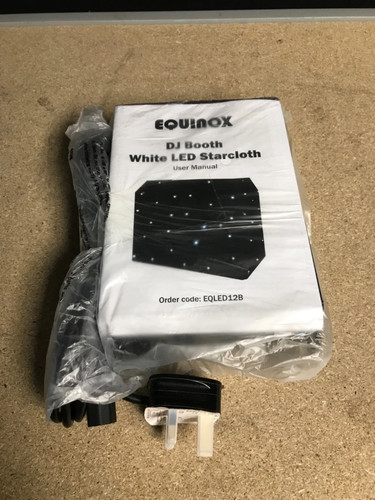 Equinox booth white led - dj,