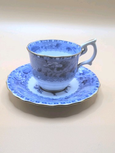Antique spode r1464 blue - spode,