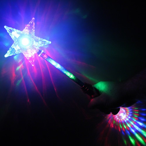 Light star wand - up,