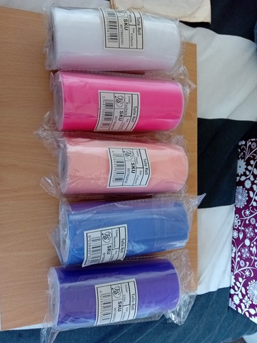 Tulle rolls joblot each - 5x,