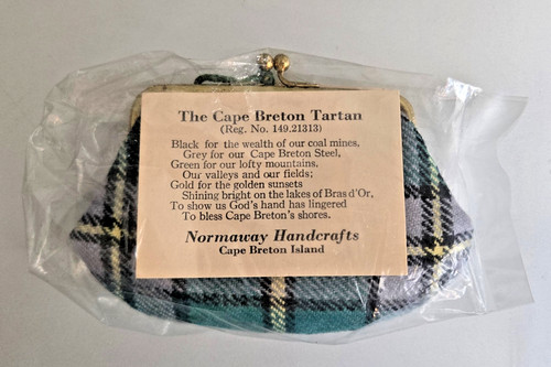 Cape breton tartan coin - coin, purse