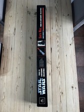 Star wars Force  FX Darth Maul collectible Lightsaber Boxed Near Mint condition