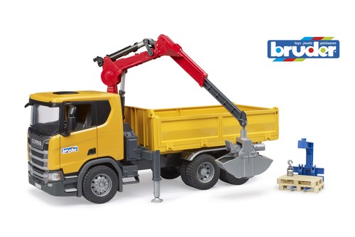 Bruder construction truck - construction, w/