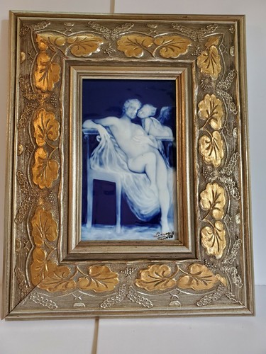 Limoges framed pate sur - framed,