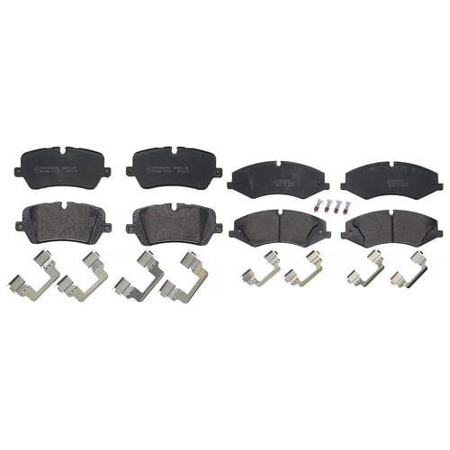 Brembo front rear pads fits - front, &
