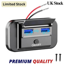 12v Dual USB Fast Charger