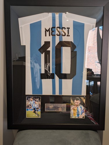 Messi signed argentina 2022 - messi,