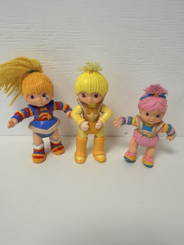 Vintage rainbow brite poseable - rainbow,
