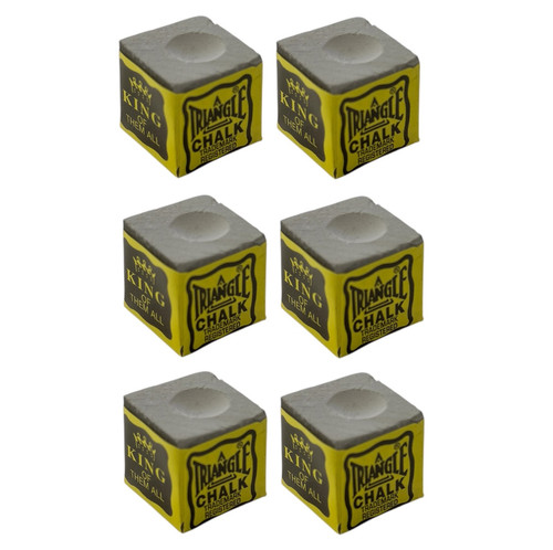 Grey triangle cue tip - grey,
