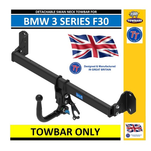 Detachable swan neck towbar - neck,