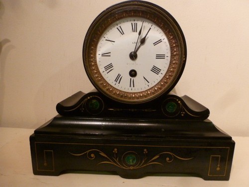 Small french marble mantel - small,