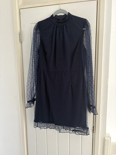 Quiz navy pencil dress - quiz,