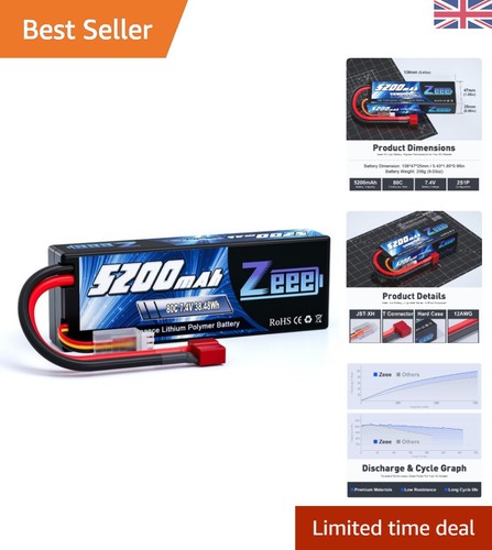 Lipo battery 5200mah - battery, 7.4v