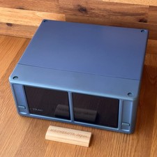 TEAC Stackable Telescoping MiniDisc Storage Unit Case Holds 32 MDs Blue #42