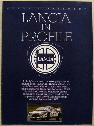 Lancia profile 037 rally - profile,