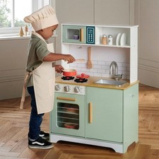Kitchen Corner Wooden Play Kitchen Children's Roleplay Toy Set