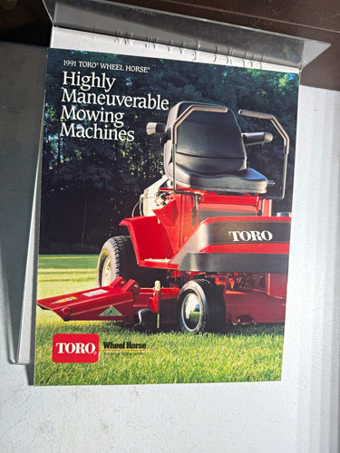 Toro wheel horse 1991 highly - horse,