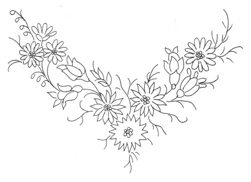 Embroidery transfer iron - transfer, on