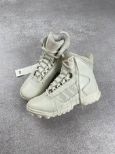 Adidas Y-3 Yohji Yamamoto GSG9 White Leather Boots Size US 7.5 Duties Paid (USA)