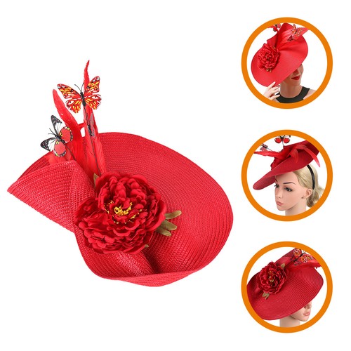 Wedding fascinator hat - hat, bride
