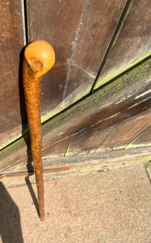 Vintage knob stick hazel - knob,