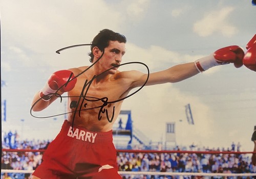 Barry mcguigan hand signed - barry,