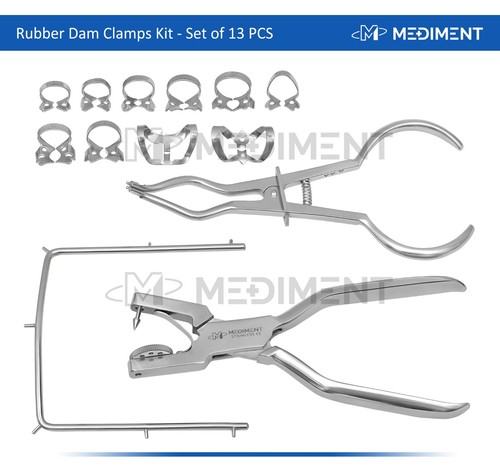 Dental rubber dam - dam, kit