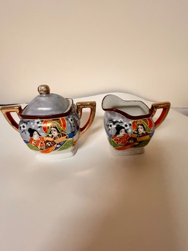 Vintage hand painted samurai - vintage,