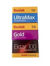 Kodak Ektar 36 Exp, Gold 24 Exp And Ultramax 24 Exp 3 Speed Bundle 