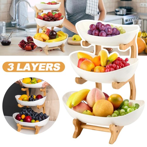 Tier fruit storage basket - tier,