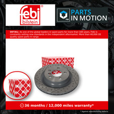 2x Brake Discs Pair Vented