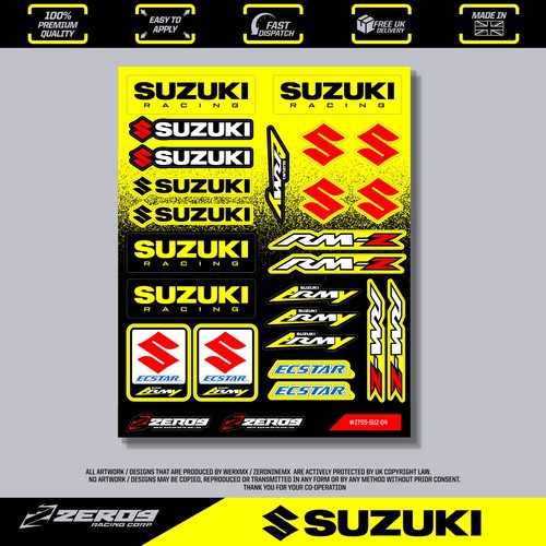Suzuki stickers motocross - stickers,,