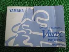 Yamaha V-MAX Owner's Manual
