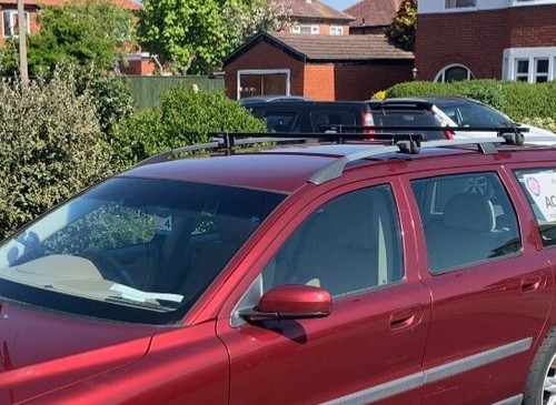 Thule raised square steel roof - thule,