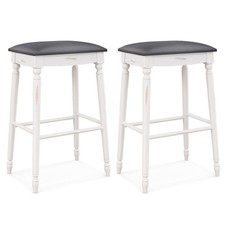 Set of 2 Bar Stools Dining